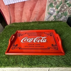 コカコーラ折りたたみ台付きおぼん！の画像