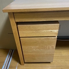 無印良品　デスクの画像