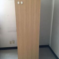 和風 木製 衣装箪笥 収納家具 和タンス クローゼット風 引き出し付き 美品の画像