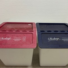 無料　ニトリ ダストボックス 収納ケース ゴミ箱　２個セット