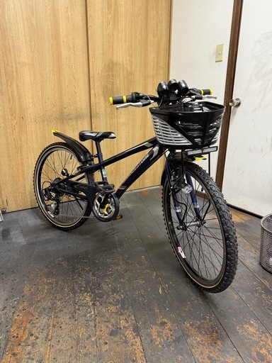 中古車　BRIDGESTONE クロスファイヤーJr　24インチ　7段変速　LEDオートライト　CIデッキ付き　美品 中古車 BRIDGESTONE クロスファイヤーJr 24インチ 7段変速 LEDオート