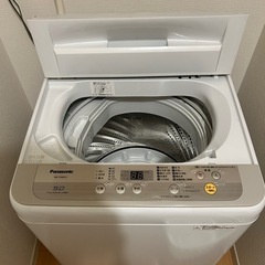 【受付終了】洗濯機（Panasonic NA-F50B12） 