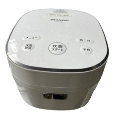 SHARP シャープ ジャー炊飯器 KS-CF05C-W 202...