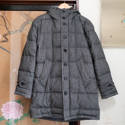 高級 ポールスミス Paul Smith ダウンコート フランス産ダウン