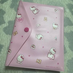 売り切れ‼️キティちゃんお薬手帳&診察券ケース‼️の画像