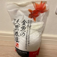 金魚の天然珠塩