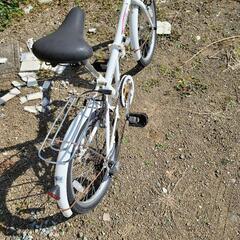 折りたたみ自転車の画像