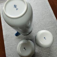 有田焼　水差しと湯呑みの画像