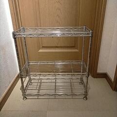 【スチールラック】３段・収納ラック　✳️大阪市北区✳️の画像