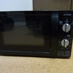 アイリスオーヤマ 電子レンジ 17L ターンテーブルの画像