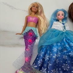 リカちゃん、バービー、あおくん人形の画像