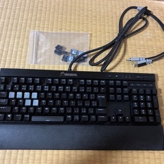 Corsair ゲーミングキーボード 銀軸　日本語配列