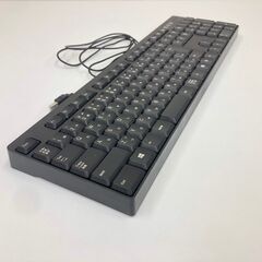 エレコム製　キーボード　TK-FCM08S BK