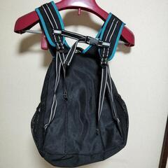 Piko メッシュポケット ブルーのリュックサックの画像