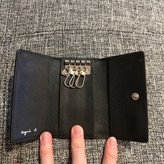 アニエスベー　キーケース3つ折りの画像
