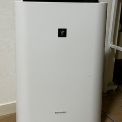 シャープ 加湿 空気清浄機 プラズマクラスター 　KC-N50-W