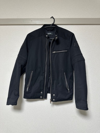 DIESEL ナイロン　ライダースジャケット