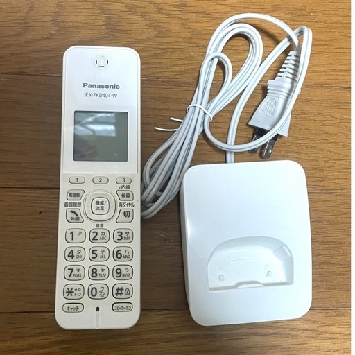 【終了】美品★FAX付き電話