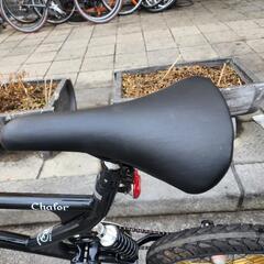 『ＳＡＬＥ　５０％』　ミニベロ自転車　１６インチ　3変速　美品　黒　配達可能の画像