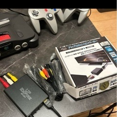 【すぐ遊べる】メモリ拡張パック付きNintendo 64本体/ソフト12本の画像