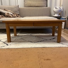 無印良品　ローテーブル