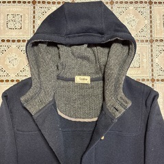 Gembony ダッフルコート ネイビー LLの画像