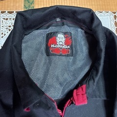 黒の長袖オーバーオール・つなぎの画像