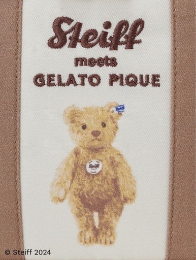 ジェラートピケ  【Steiff】James刺繍スーツケースポーチ