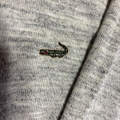 Crocodile グレー カーディガン Lサイズの画像