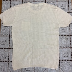 Timely Warning ホワイト ポケット付き Tシャツ Lの画像
