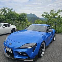 GRスープラ Horizon blue edition 純正ボン...
