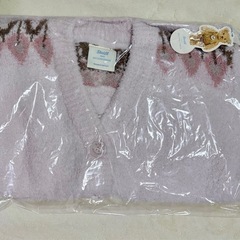 gelato pique 【Steiff】フェアアイル柄カーディガン