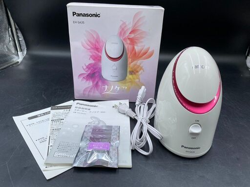 【⭐️全額返金保証⭐️】★【通電済み】Panasonic スチーマー ナノケア  EH-SA35 2015年製