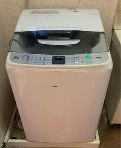 ３月末まで　三洋電機  全自動電気洗濯機  ASW-E10ZA 2011年製  10kg