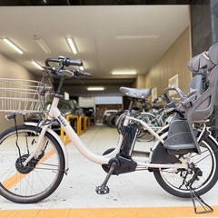 大阪府 2023年式 子供乗せ 2人 ブリヂストン 電動アシスト自転車