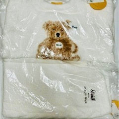 ジェラートピケ【Steiff】パウダージャガードプルオーバー・ロングパンツ　上下セットの画像