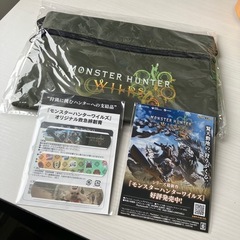 モンハンワイルズ　サコッシュ　絆創膏　シール