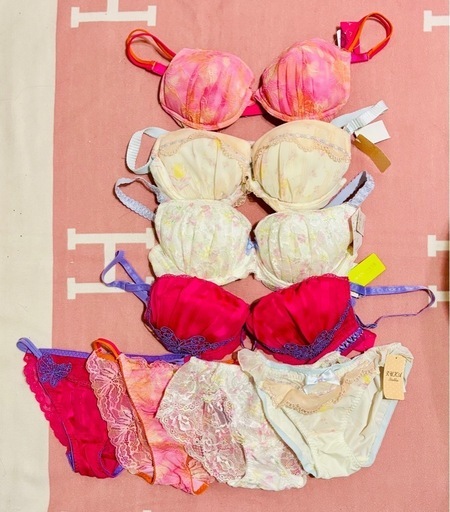 KUKA・Regalo ブラジャー・ショーツセット　F70  ＊新宿LUMINEにて購入しました。