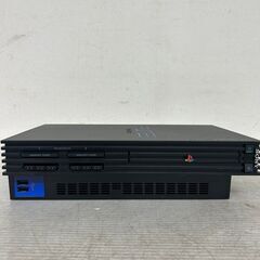 【SONY】 ソニー PlayStation2 SCPH-50000 プレステ2 動作確認済 本体のみ ミッドナイトブラック 中古 プレステ プレイステーション Y1045の画像