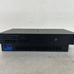 【SONY】 ソニー PlayStation2 SCPH-30000 プレステ2 動作確認済 本体のみ ミッドナイトブラック プレステ プレイステーション 中古 Y1046の画像