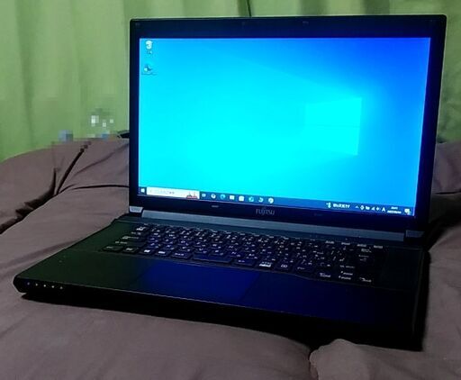 富士通　ノートパソコン　LIFEBOOK A553/H　Windows10 Pro導入済　大画面 ネット閲覧DVD再生に