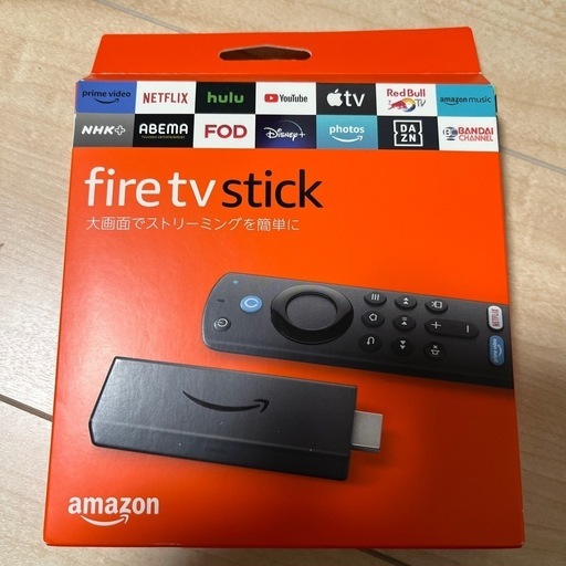 【決まりました】fireTV stick