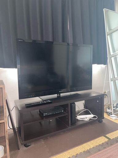 Sony Bravia 40インチテレビ + テレビ台セット
