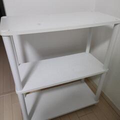 【受取人決まりました】ニトリの白い棚