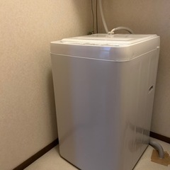 洗濯機をお譲りします(多少の値下げは可)の画像