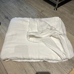 【決定しました】無印良品　洗いざらし掛ふとんカバー