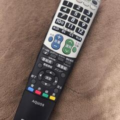AQUOS 40型テレビ リモコン付きの画像