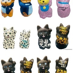 オーダーだるま、招き猫の画像