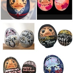 オーダーだるま、招き猫の画像