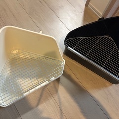 うさぎ用トイレ２個